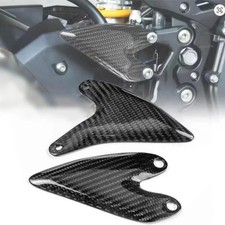 100% Carbon Fiber For Kawasaki Ninja400 Z400 2018+ Foot Peg Heel Guard Footpedal picture