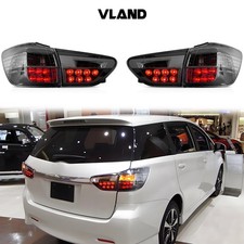 VLAND Pair LED Tail Light Assembly For 2009-2015 Toyota WISH Rear Brake Lamps picture