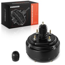 A-Premium Black Power Brake Booster w/o Master Cylinder for Chevy Corvette 68-76 picture