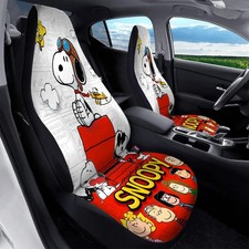 Snoopy Dog Car Seat Cover Car Accessories Car Seat Covers (set of 2) R21020264 picture