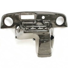 E-Z-GO TXT Golf Cart Elite Radio Dash Cover - Greywood Finish | 1994.5 - 2013 picture