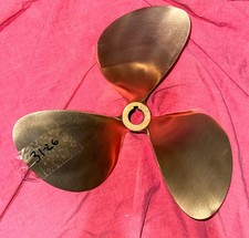 Mi Wheel 13 x 12 3 Blade Bronze Inboard Propeller Left Hand  1