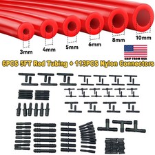 Vacuum Hose Automotive Kit 6PCS 5FT, 1/8