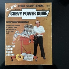 CHEVY POWER GUIDE VINTAGE MAGAZINE 1971/1972 By BILL (GRUMPY) JENKINS 48248 picture