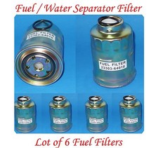 Lot 6 Fuel Filter fits for Diesel Engines Fits:Komatst Toyota Nissan  Fork Lift picture