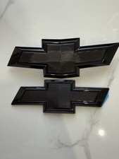 2018-2024 Chevrolet Equinox Front & Rear Black Bowtie Emblem Pkg 86572175 OEM GM picture