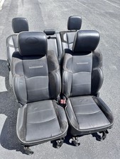 2021 5th Gen Ram HD Laramie Black Leather Crew Cab Seats 2500 3500 Heated Cooled picture