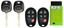 X2 New TOYOTA Sienna 2015-2019 H Chip Key + 5B Remote GQ43VT20T + Programmer picture