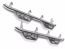 N-Fab Stainless Steel Cab Length Podium Steps Fit 17-19 Slvrd/Sra 2500,3500 Crew picture
