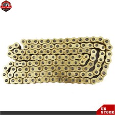 New Motorcycle 520 O-Ring Gold Drive Chain 120 Links 520 X 120 With Masterlink picture
