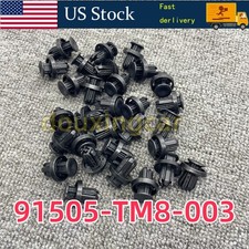 91505-TM8-003 NEW 30PCS UNDER COVER RETAINER CLIP Fit FOR HONDA BUMPER picture