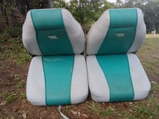 Vintage recaro Style Four Winns boat captains chairs seats mount base 1980's-90s picture