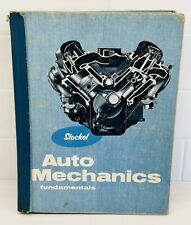 AUTO MECHANICS FUNDAMENTALS, by Stockel, 1963, Hard Cover Book. Vintage Auto picture