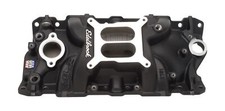 Edelbrock Performer EPS Intake Manifold for 1955-86 Small-Block Chevy, Black picture