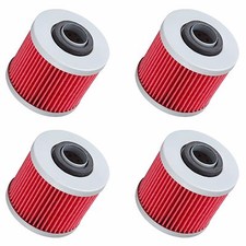 4 Individually Boxed Oil Filter Filters fits Yamaha Raptor 700 700R Grizzly 600 picture