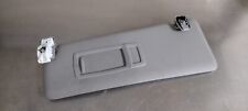12-19 BMW F30 Sun Visor Left Driver Side Gray w/ Mounting Clip OEM 51167349345 picture