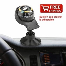 Car Dashboard Compass Ball Navigation Mount Adjustable Suction Cup Outdoor Trave picture
