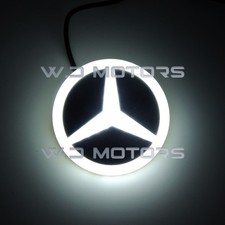Illuminated Led Car Tail Logo Cold Light Rear Emblem Badge For Mercedes-Benz picture