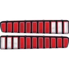 OER MB2145 1973-74 Fits Dodge Charger Tail Lamp Lens Set, Pair picture