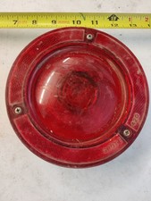 Vintage Grote 420 Tail Light Red Lens Assembly International Harvester Fleetstar picture