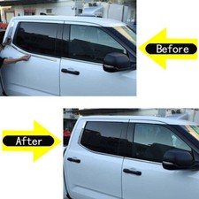 6P Steel Chrome Door Window Sill Molding Strip Trim For Toyota Tundra 22-2023 N picture