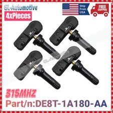 TPMS 315MHz Set of 4 For Ford Motorcraft Tire Pressure Sensor DE8T-1A180-AA picture