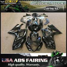 Black Fairing Kit for  GSX-R GSXR 1000 2007-2008 Bodywork Injection +Bolts NTG picture