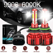 4-Sides Combo 9006 HB4 LED Headlight Bulbs High/Low Beam Super Bright White Kit picture