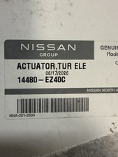 2016-2019 Nissan Titan XD 5.0 Turbo Actuator OEM 14480-EZ40C picture