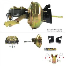1973-1977 Chevy Chevelle 11 Single Power Brake Kit Bottom Mount Prop Disc/Disc picture