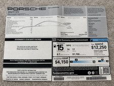 2026 Porsche 911 GT3 992.2 Original Factory Window Sticker WP0AC2A93TS288528 picture