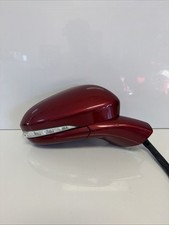 2013-2016 Ford Fusion Passenger Right Power Mirror Heated Signal Puddle RR Red picture