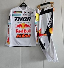 Thor KTM Team Sportmode Motocross Racing Gear Set Jersey/Pants Combo MX ATV Suit picture