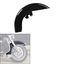 Vivid Black Front Fender Fit For Harley Touring Electra Glide Road King 89-13 12 picture