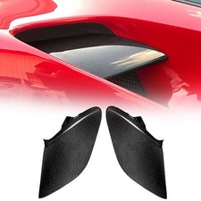 2Pcs Carbon Fiber Side Vents Air Ducts For 2015-2019 Ferrari 488 GTB N Type picture