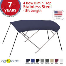 4 Bow BIMINI TOP Stainless Steel - 8ft Long | 54