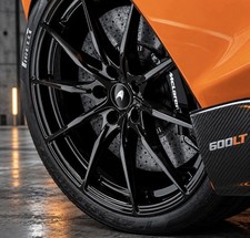 19” 20” McLaren 600LT Factory OEM Wheels Tires Rims Gloss Black 600 LT picture