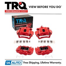 TRQ Performance Brake Caliper Set Performance For 03-09 4Runner 07-14 FJ Cruiser picture