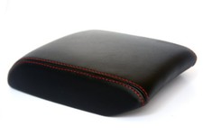 Center Console Armrest Leather Synthetic Cover for Mazda 6 14-20 Red Stitch picture