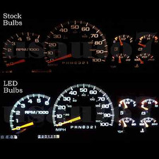 NEW Dash Cluster Gauge White SMD LED LIGHT BULBS KIT Fits 95-98 Chevy Silverado  picture