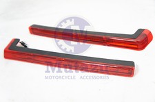 Red LED Side Marker Accent Lights for Harley King Tour Pak FLHT 2014-UP picture