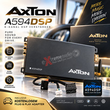 Axton A594DSP Set Amplifier DSP with Plug & Play Adapter Compatible with Nissan picture