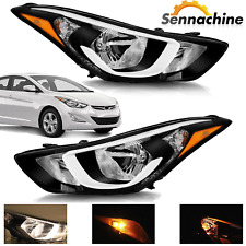 For 2014 2015 2016 Hyundai Elantra Headlight Assembly Left & Right Side W/ Bulbs picture