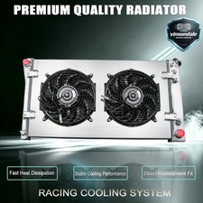 3 Rows Radiator+Shroud Fan For 91-93 Chevy Caprice/92-93 Buick Roadmaster 5.7L picture