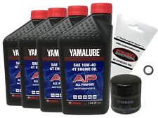 Yamaha OEM Oil Change Kit for 2015-2016 Yamaha FJ-09 with 10W-40 Oil picture
