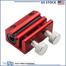Cable Lubricator, Aluminum Double-Headed Wire Luber Tool Brake Line Lu Color: Re picture