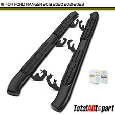 for Ford Ranger 2019-2023 L4 2.3L Crew Cab Pickup 4.25 inch PNC Side Step Bars picture