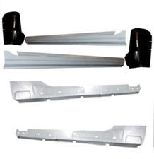 2009 2018 Inner & Outer Rocker Panels & Cab Corners Fits Ram Crew Cab  6PC. SET picture