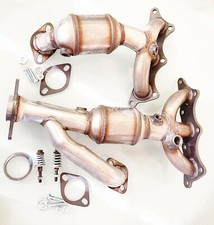 Mitsubishi Endeavor 3.8L Both Front Manifold Catalytic Converter 2004-2011 picture