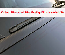 1pc Flexible CARBON FIBER Hood Trim Molding Kit - ForVolkswagen VW vehicles picture